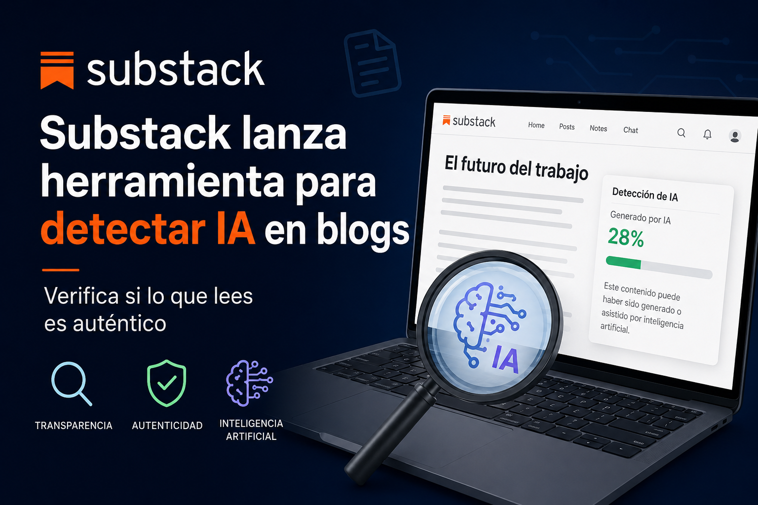 Substack detector de IA